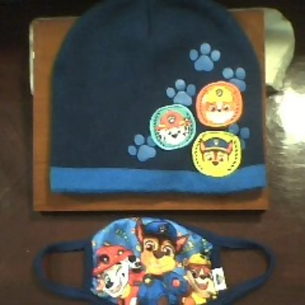 PAW Patrol toboggan and mask
